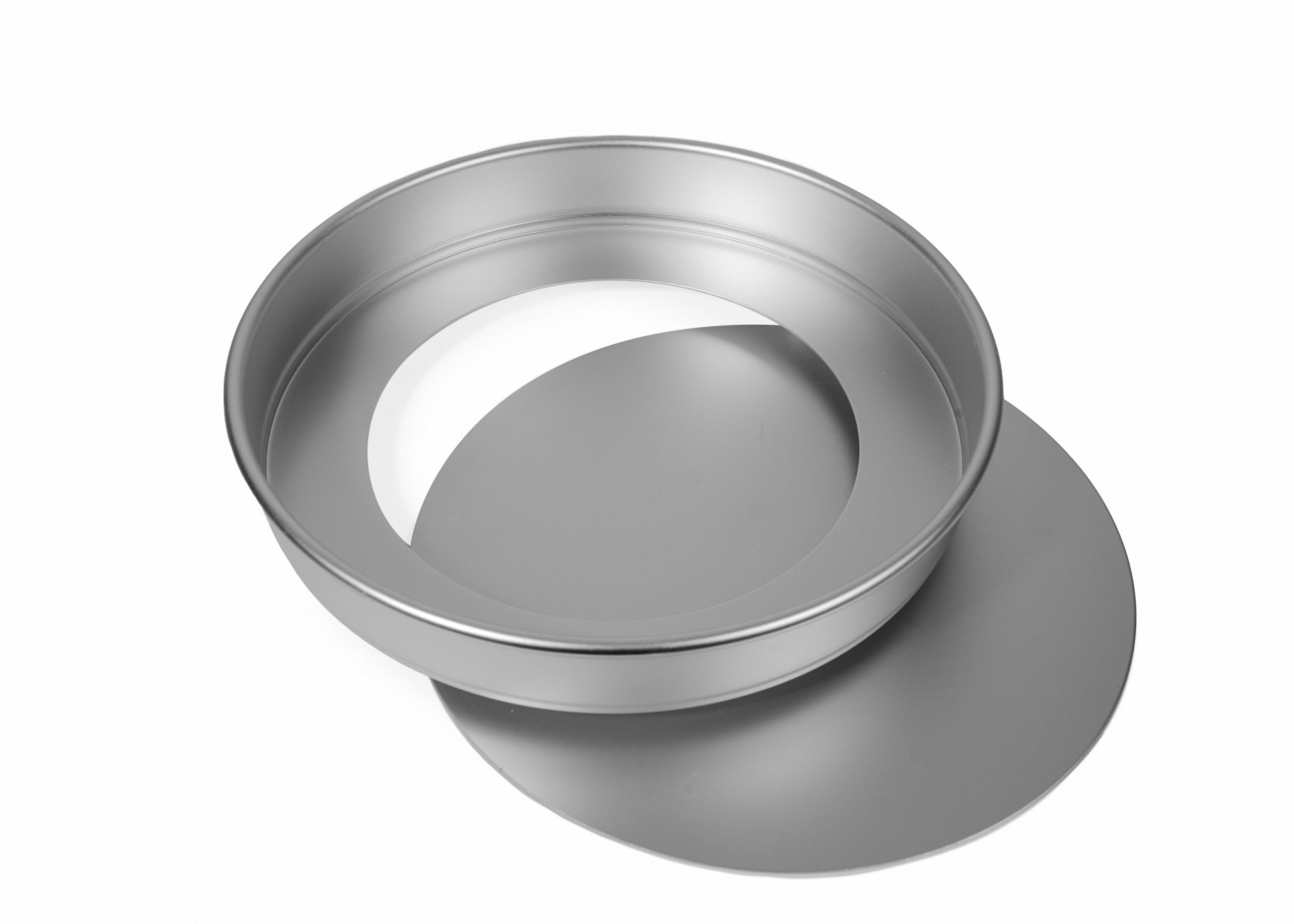 Cake Tins: PME 3″ Deep Round Seamless Professional Aluminium Cake Tins,  Sizes 3